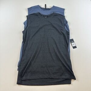 Leg3nd Inspire Tank Top Mens Medium Active Training Gym Sleeveless‎ 2 Pack Lot